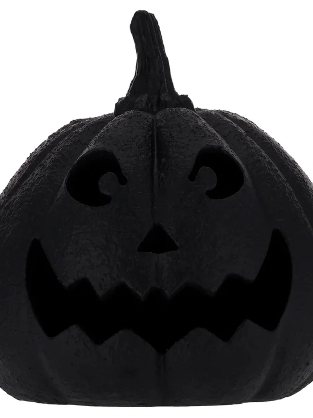My Texas House Halloween Jack-o'-Lantern Tabletop Decoration, Black, 9
